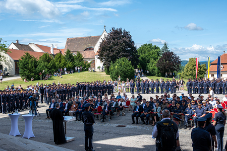 Ausmusterung und Angelobung Polizei 2025